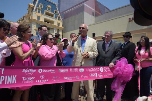 2017 Pink Ribbon Cutting in Atlantic City