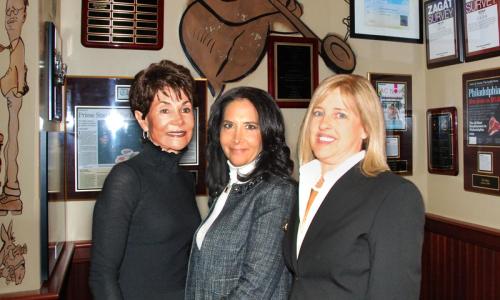 Barbara Gomes, Phyllis Lacca and Lunn Dooley